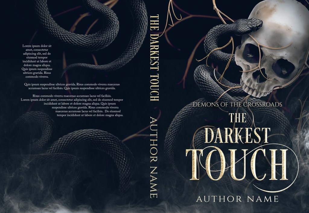 The Darkest Touch Pre-Made Book Cover Art