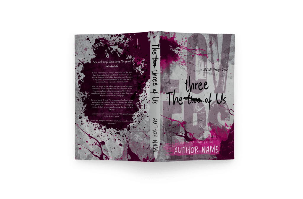 The Three of Us ebook cover art for sale