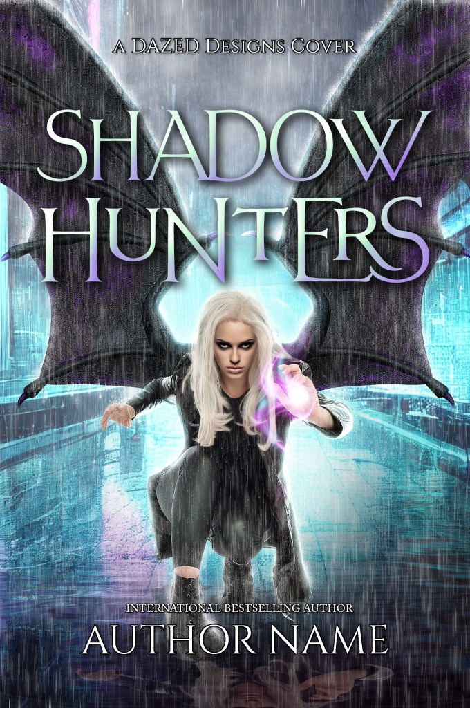 SHADOW HUNTER Pre-Made Book Cover Art