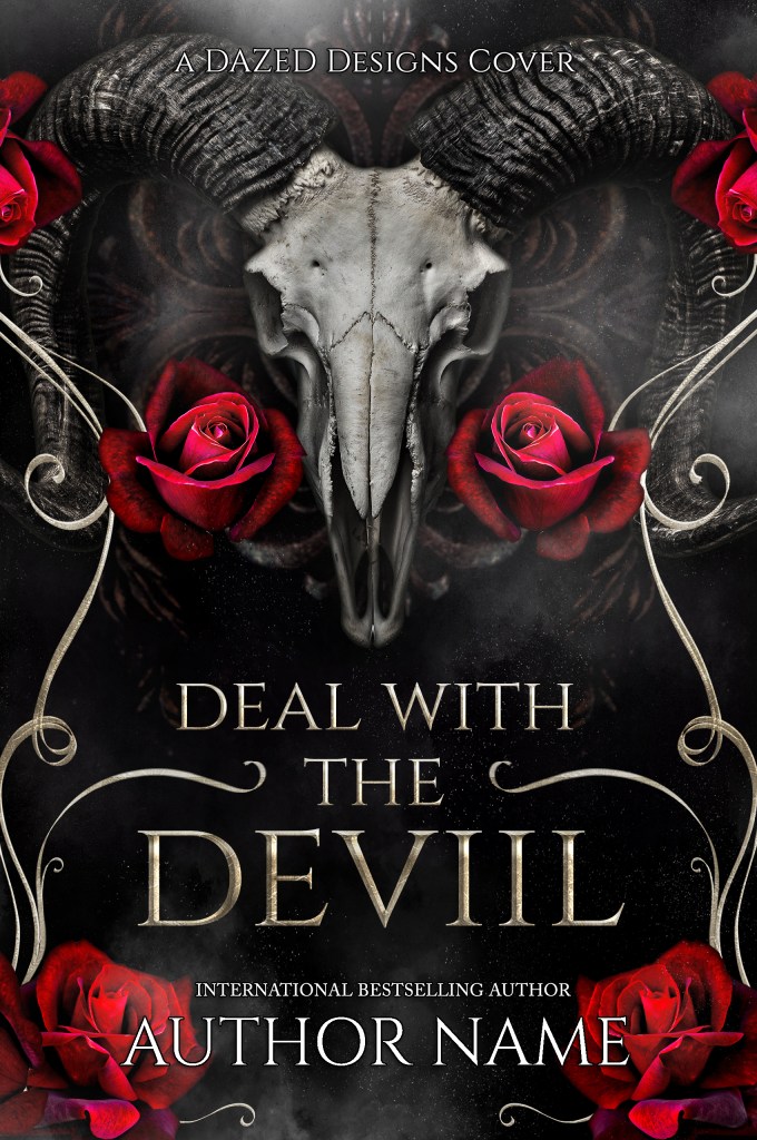 Deal With The Devil Pre-Made Book Cover for Sale