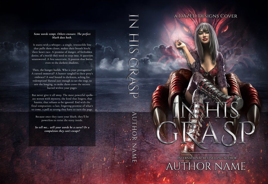 In His Grasp Pre-Made Book Cover Art