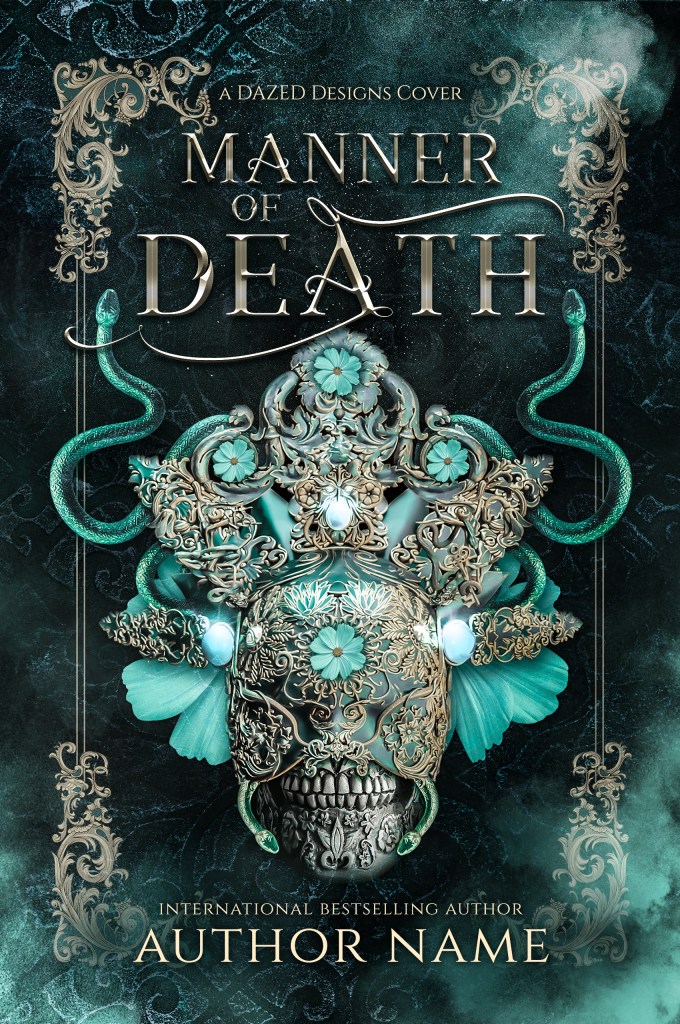 Manner of Death Pre-Made Book Cover for Sale