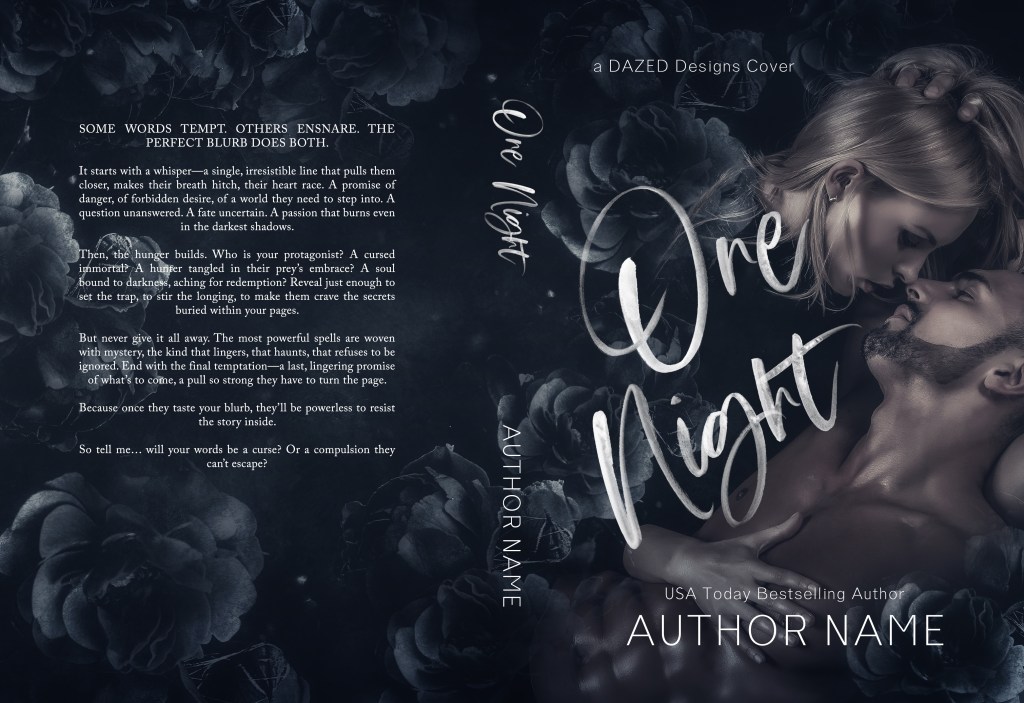 One Night Pre-Made Book Cover Art