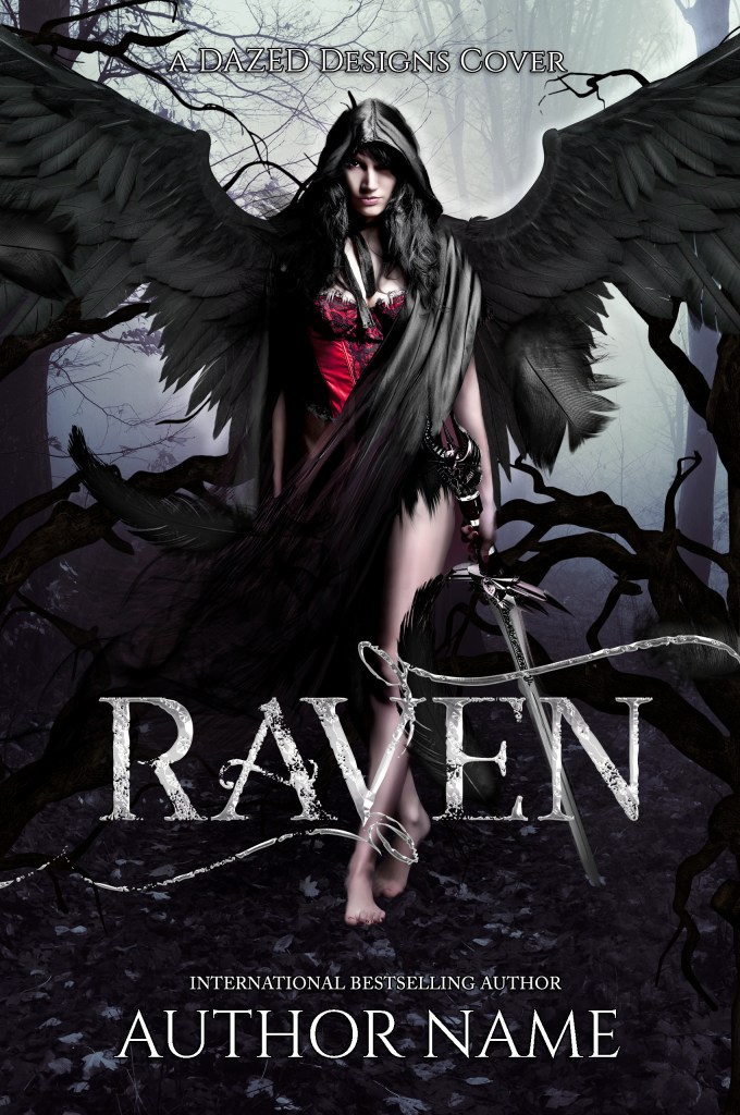 RAVEN Pre-Made Book Cover Art
