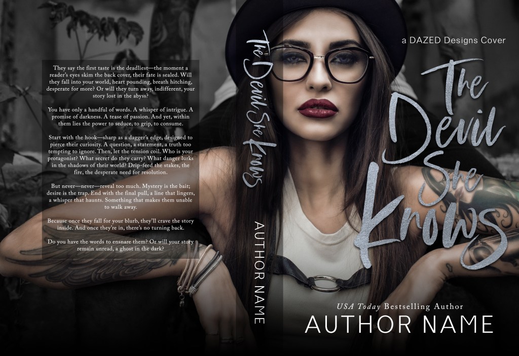 The Devil She Knows Pre-Made Book Cover Art